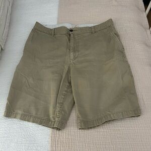 Dockers Men's Tan Flat Front Shorts